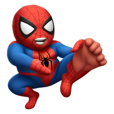 Fat Spider-Man sticker