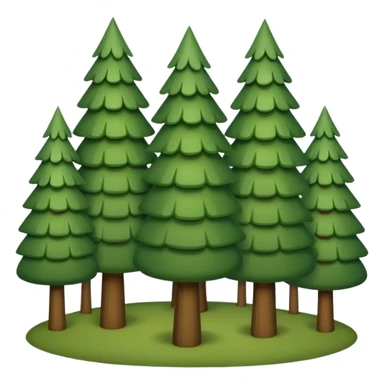 In our hometown, there’s plenty of trees sticker