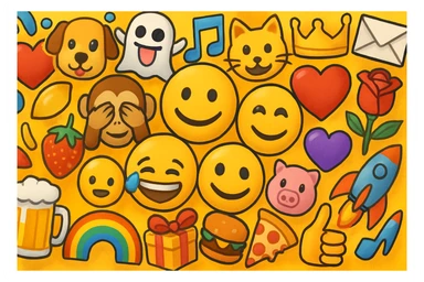 show more emoji sticker