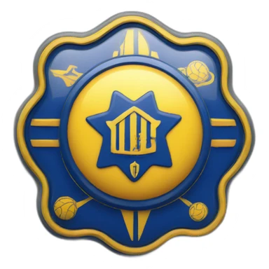 Maccabi tel aviv badge  sticker