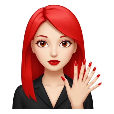 Slay girl emoji💅💅 sticker