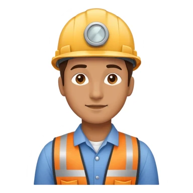 Person dressed as an engineer sticker