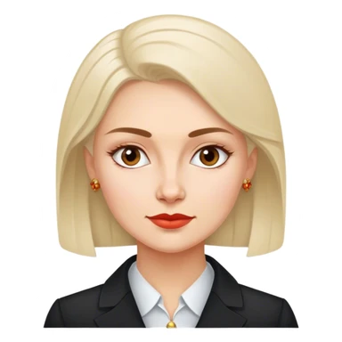 The russian woman diplomat sticker