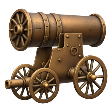 ship cannon  sticker