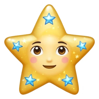 Can u make customize iMessage emoji of glittering and star pls.. something dreamy  sticker