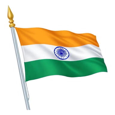 Akhand Bharat flag sticker