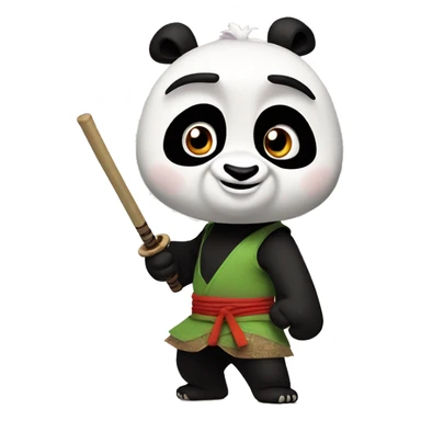 kung fu panda  sticker