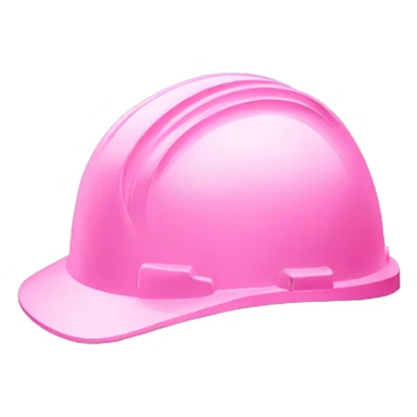 pink hardhat sticker