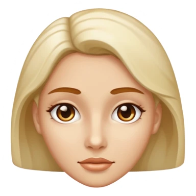 Marble statue of woman face sticker