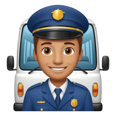 minibus driver sticker
