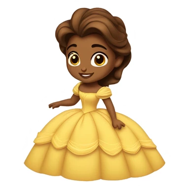 beauty and the beast belle sticker