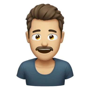 Emoji durmiendo  sticker