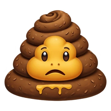 piece of poo sticker
