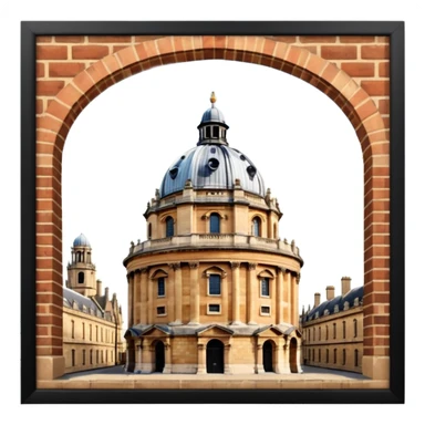 oxford, Radcliffe Camera sticker