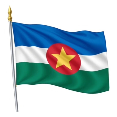 Crie um emoji da bandeira do estado do Paraná que fica no Pais Brasil sticker