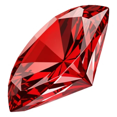 Red Diamond Crystal with "RED" written in the center sticker