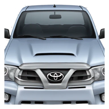 toyota hilux front hood sticker