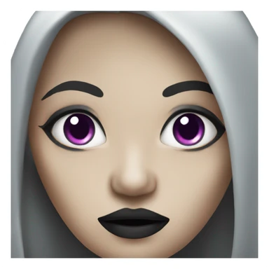 dark feminine vampire  sticker