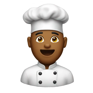 Chef kiss emoji face sticker
