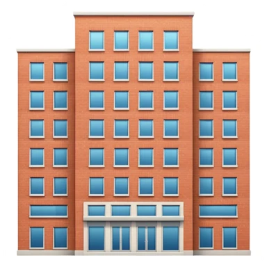 apartment buildingemoji sticker