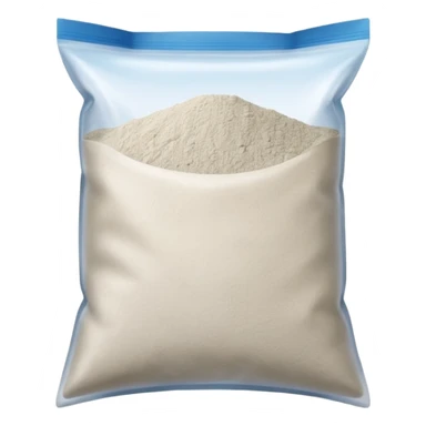 cement powder square bag sticker