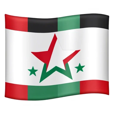 Syrian revolution flag sticker