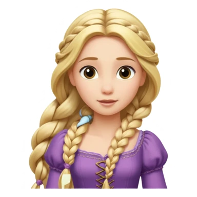 Rapunzel grimm brothers sticker