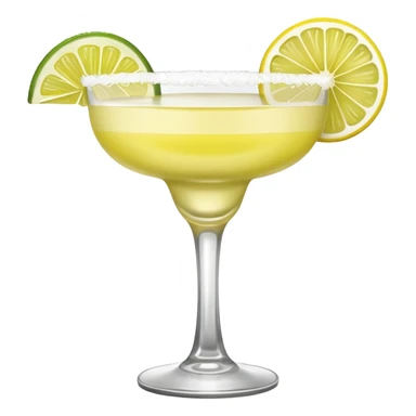 a classic margarita cocktail only one lemon  sticker