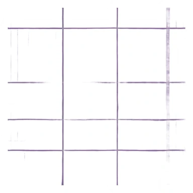 Purple tartan pleated mini skirt, isolated sticker