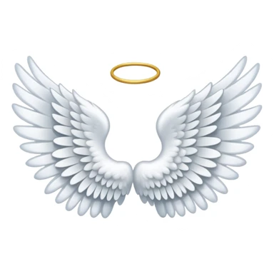 make this emoji face the opposite direction 🪽 sticker