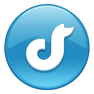 Creame el emoji d3 la verificacion azul 100% como la de t8ktok sticker