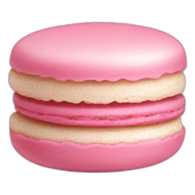 soft pink macaroon sticker