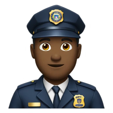 man in FBI uniform and FBI cap sticker