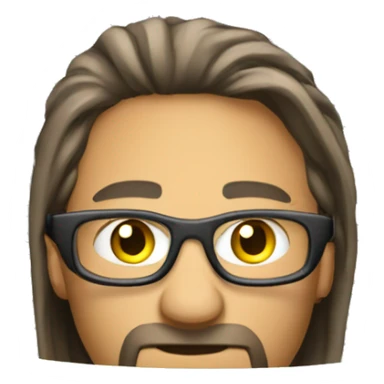 recruiter with lense looking through papers sticker