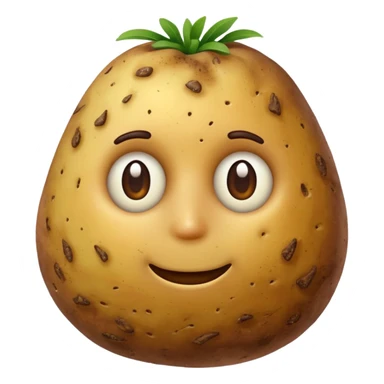 thank you potato sticker