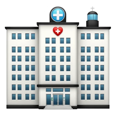 HOSPITAL desde fuera sin cuadro  sticker