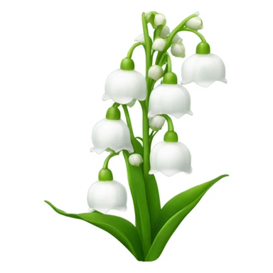 lily of the valley sticker