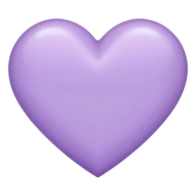 Now a pastel purple hear sticker