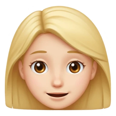 Happy and shy sticker