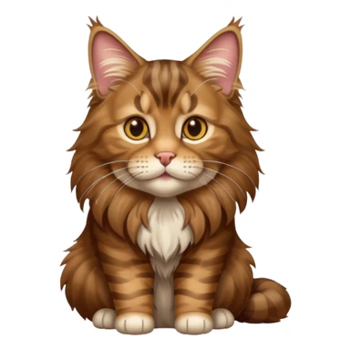 Mainecoon cat sticker