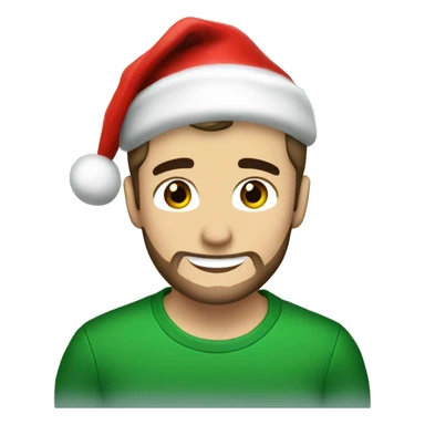 liam payne wearing christmas hat  sticker
