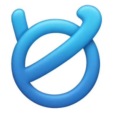 Blue tiktok verified emoji sticker