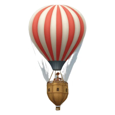 montgolfière sticker