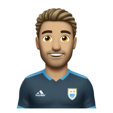 jugador de fútbol de nacional de uruguay sticker