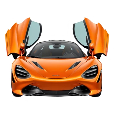 McLaren 720S - McLaren (Model Year: 2021) (Iconic colour: Orange) sticker