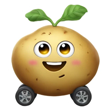 Auto the potato sticker