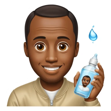 make me p diddy with baby oil sticker