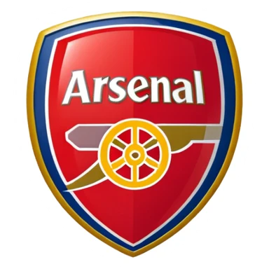 Arsenal football logo sticker
