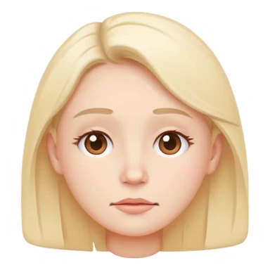 minimal flat emoji with mild tension,
slightly raised eyebrows,
thoughtful expression,
balanced emotion,
soft pastel tones,
modern health tracking app style,
transparent background,
vector illustration
 sticker