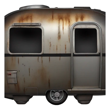 Tonka Darth Vader’s black airstream rc caravan rusted  sticker